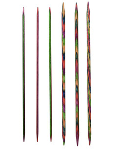 Doppelspitznadeln aus Holz Symfonie KnitPro 2