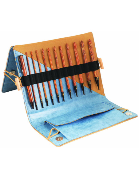 Tasche mit tunesischen Häkelnadeln Ginger KnitPro