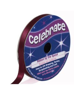 Satinband Celebrate Pflaume - 6 mm x 6 Meter