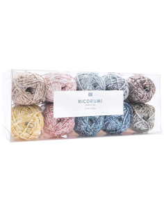 Set mit 10 Ricorumi Spray Baumwollknäueln