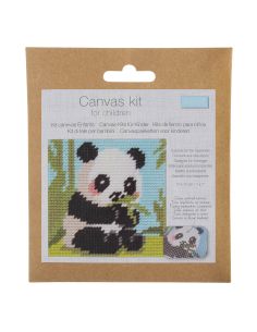 Kit canevas enfant - Panda 2