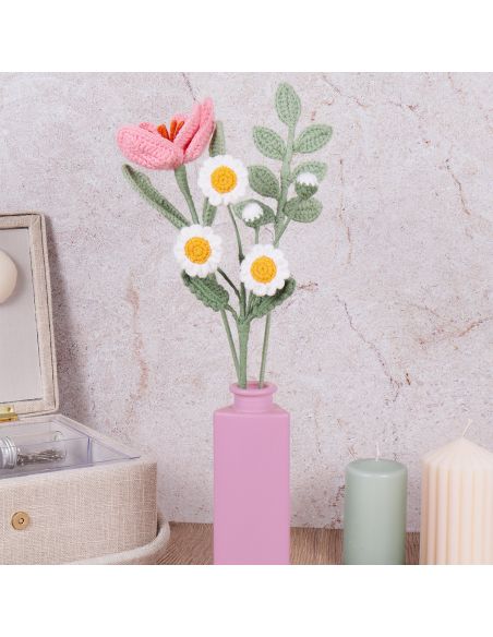Kit de crochet - Bouquet de fleurs