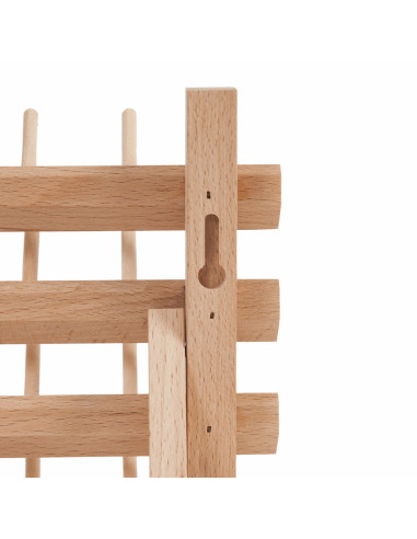 Holzständer für 25 Garnspulen