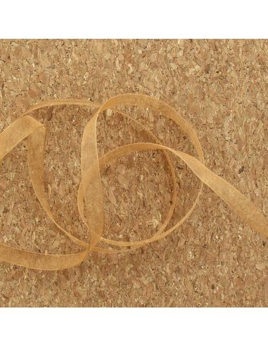 Ruban organza - Marron clair