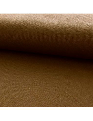 Halbgewebtes Baumwoll-Canvas - Braun