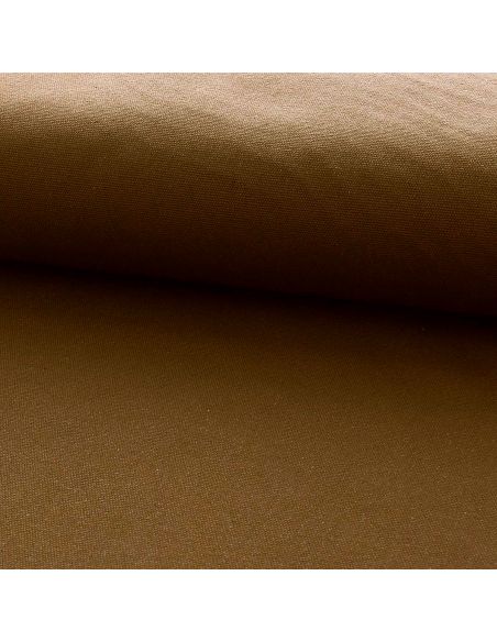 Halbgewebtes Baumwoll-Canvas - Braun