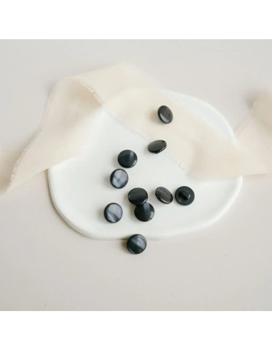 Bouton de bottine pailleté or - Bouton d´or