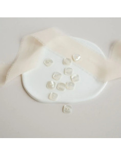 Bouton de bottine pailleté or - Bouton d´or