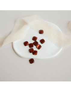 Bouton de bottine pailleté or - Bouton d´or