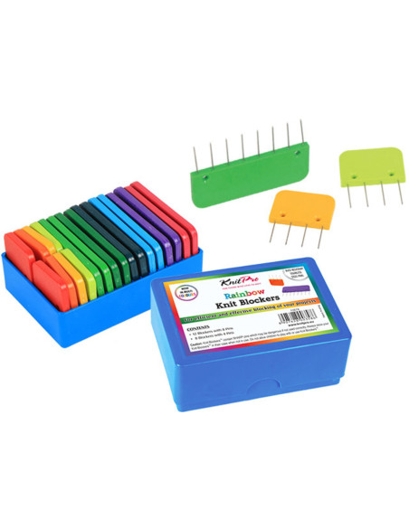 Blockierkämme Strick Rainbow KnitPro