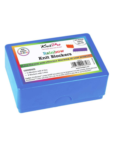 Blockierkämme Strick Rainbow KnitPro