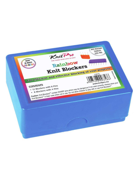 Blockierkämme Strick Rainbow KnitPro