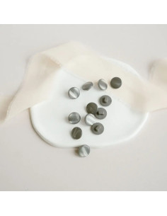 Bouton de bottine Plump - Lichen