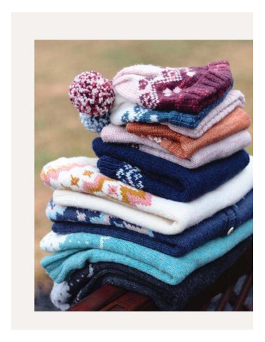 Buch Stricken von Jacquard in Runden