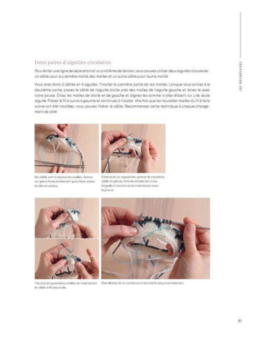 Buch Stricken von Jacquard in Runden