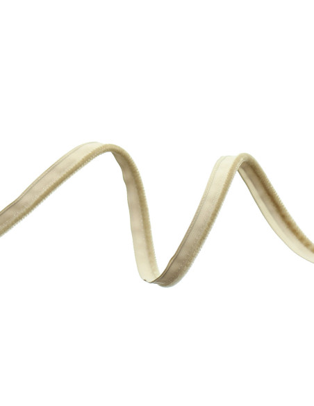 Samtpaspelierung - Beige