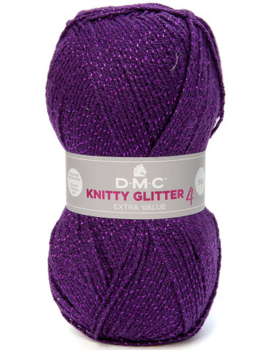 Strickgarn Knitty 4 Glitter DMC