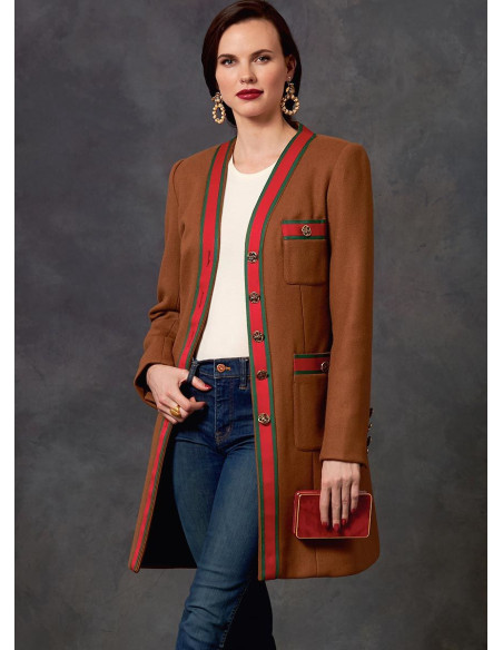 Jacken-, Kleid- und Rockmuster - Vogue 1643