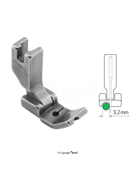 Schmaler Paspelfuß 3,2 mm
