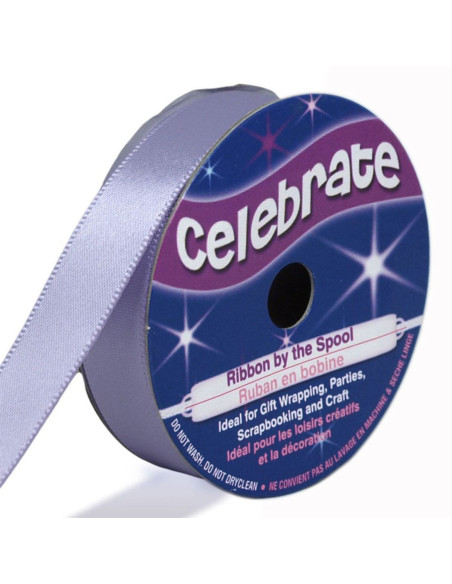 Satinband Celebrate Flieder - 13 mm x 6 Meter