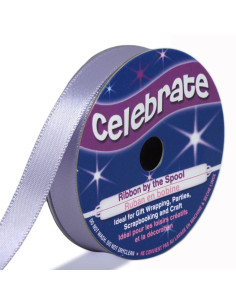 Satinband Celebrate Flieder - 9 mm x 6 Meter