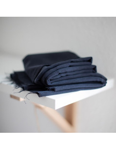 Tencel-Crêpe-Stoff - Schwarz 2