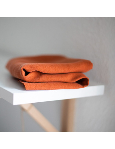 Tencel-Crêpe-Stoff - Rost
