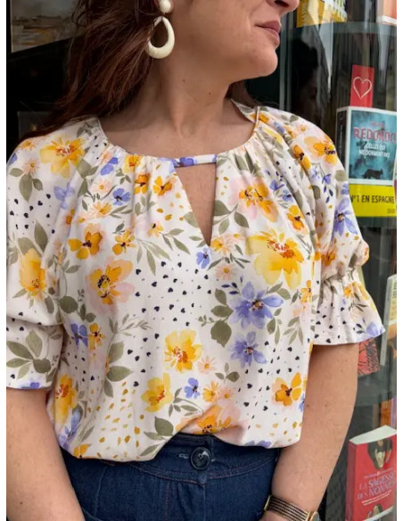Patron de blouse-robe Ella - Clématisse Pattern