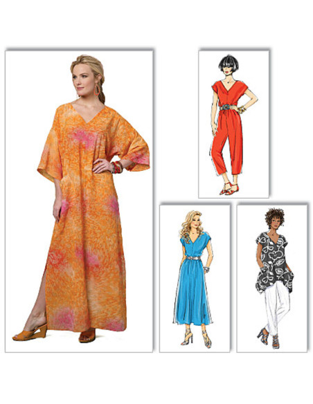 Oberteil, Kleid, Kaftan, Overall und Hose - Butterick 5652