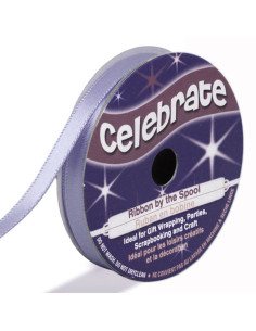 Satinband Celebrate Flieder - 6 mm x 6 Meter