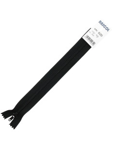 Nylon-Reißverschluss Rascol - Schwarz 2