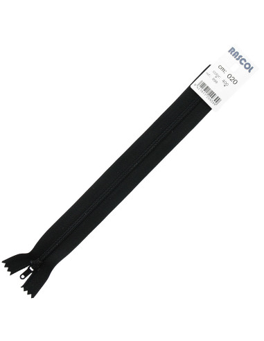 Nylon-Reißverschluss Rascol - Schwarz