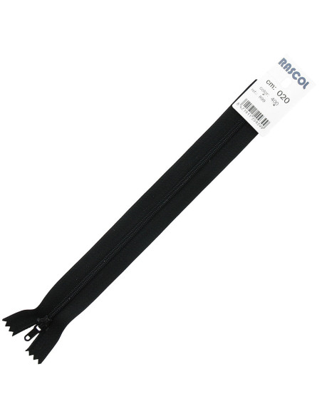 Nylon-Reißverschluss Rascol - Schwarz