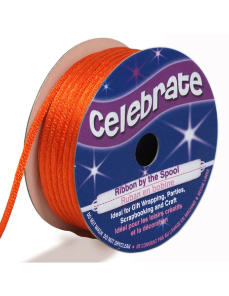 Rattenschwanzschnur Celebrate orange - 2 mm x 10 Meter