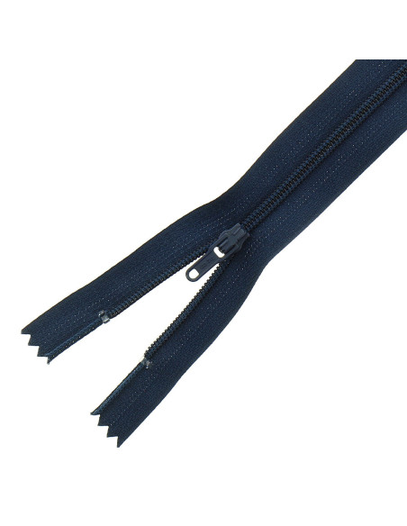 Nylon-Reißverschluss Rascol - Marineblau