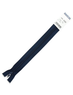 Nylon-Reißverschluss Rascol - Marineblau 2
