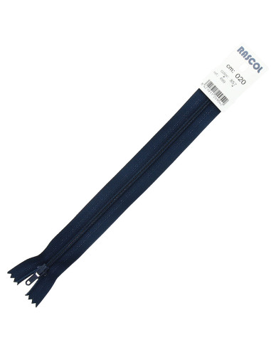 Nylon-Reißverschluss Rascol - Marineblau