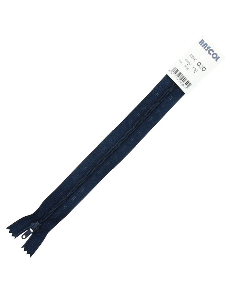 Nylon-Reißverschluss Rascol - Marineblau