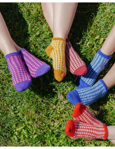 Patron de tricot - Chaussettes Suzette - Lise Tailor
