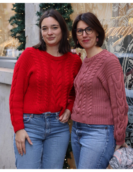 Patron de tricot - Pull Jacques - Lise Tailor