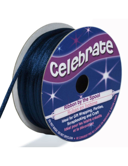Rattenschwanzschnur Celebrate marineblau - 2 mm x 10 Meter