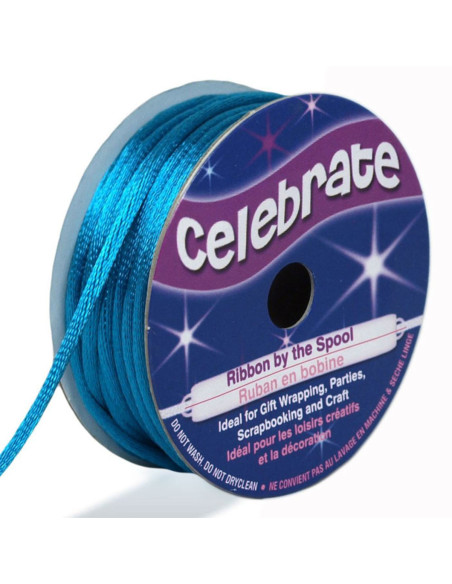 Rattenschwanzschnur Celebrate türkisblau - 2 mm x 10 Meter