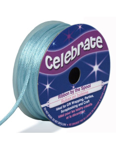 Rattenschwanzschnur Celebrate himmelblau - 2 mm x 10 Meter