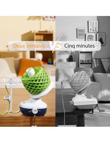 Bobinoir électrique sans fil pour laine Rascol