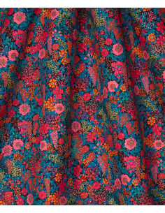 Tissu Liberty - Ciara spot bleu 2