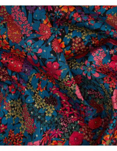 Tissu Liberty - Ciara spot bleu