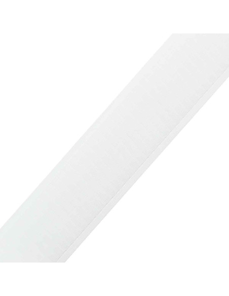 Faltenband mit Kartuschenfalten für Haken - Weiß