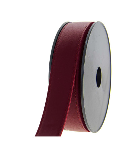 Kunstledergurt - Hermès-Rot