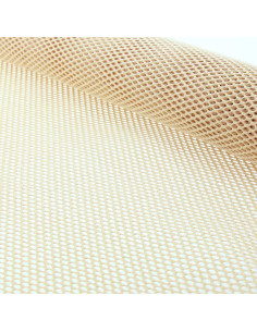 Netzstoff aus Bio-Baumwolle - Natur