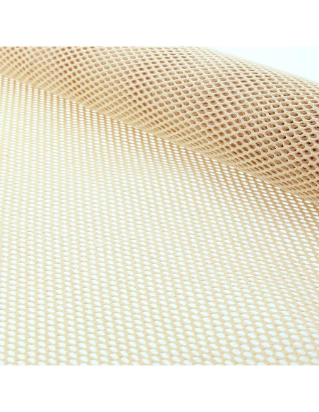 Netzstoff aus Bio-Baumwolle - Natur